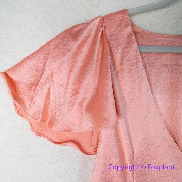 New! Free People Scarlett‎ Mini Dress in peach, size S - Picture 8 of 15